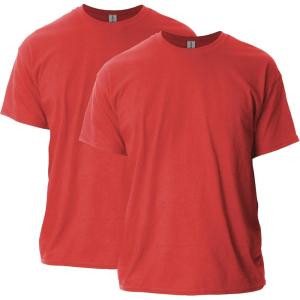 Gildan Adult Ultra Cotton T-Shirt, Style G2000, Multipack(Red)