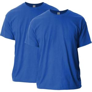 Gildan Adult Ultra Cotton T-Shirt, Style G2000, Multipack(Royal)