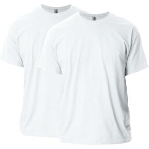 Gildan Adult Ultra Cotton T-Shirt, Style G2000, Multipack(White)