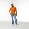 Gildan Adult Ultra Cotton T-Shirt with Pocket, Style G2300, 2-Pack(S. Orange)
