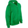 Gildan unisex-adult Fleece Zip Hoodie Sweatshirt, Style G18600, Multipack(Irish Green)