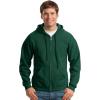 Gildan unisex-adult Fleece Zip Hoodie Sweatshirt, Style G18600, Multipack(Light Blue)