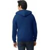 Gildan unisex-adult Fleece Zip Hoodie Sweatshirt, Style G18600, Multipack(Navy)