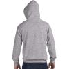 Gildan unisex-adult Fleece Zip Hoodie Sweatshirt, Style G18600, Multipack(Orange)