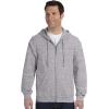 Gildan unisex-adult Fleece Zip Hoodie Sweatshirt, Style G18600, Multipack(Orange)