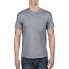 Gildan G830 5.6 oz Ultra Blend 50/50 Pocket T-Shirt – Navy – Small(Graphite Heather)