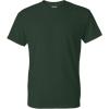 Gildan G830 5.6 oz Ultra Blend 50/50 Pocket T-Shirt – Navy – Small(Green)