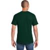 Gildan G830 5.6 oz Ultra Blend 50/50 Pocket T-Shirt – Navy – Small(Green)