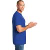 Gildan G830 5.6 oz Ultra Blend 50/50 Pocket T-Shirt – Navy – Small(Royal)