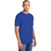 Gildan G830 5.6 oz Ultra Blend 50/50 Pocket T-Shirt – Navy – Small(Royal)