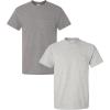 (1) Graphite Heather + (1) Ash Grey
