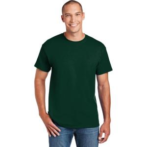 Gildan G830 5.6 oz Ultra Blend 50/50 Pocket T-Shirt – Navy – Small(Green)