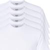 Gildan Platinum Mens Crew T-Shirts(White (5-pack))