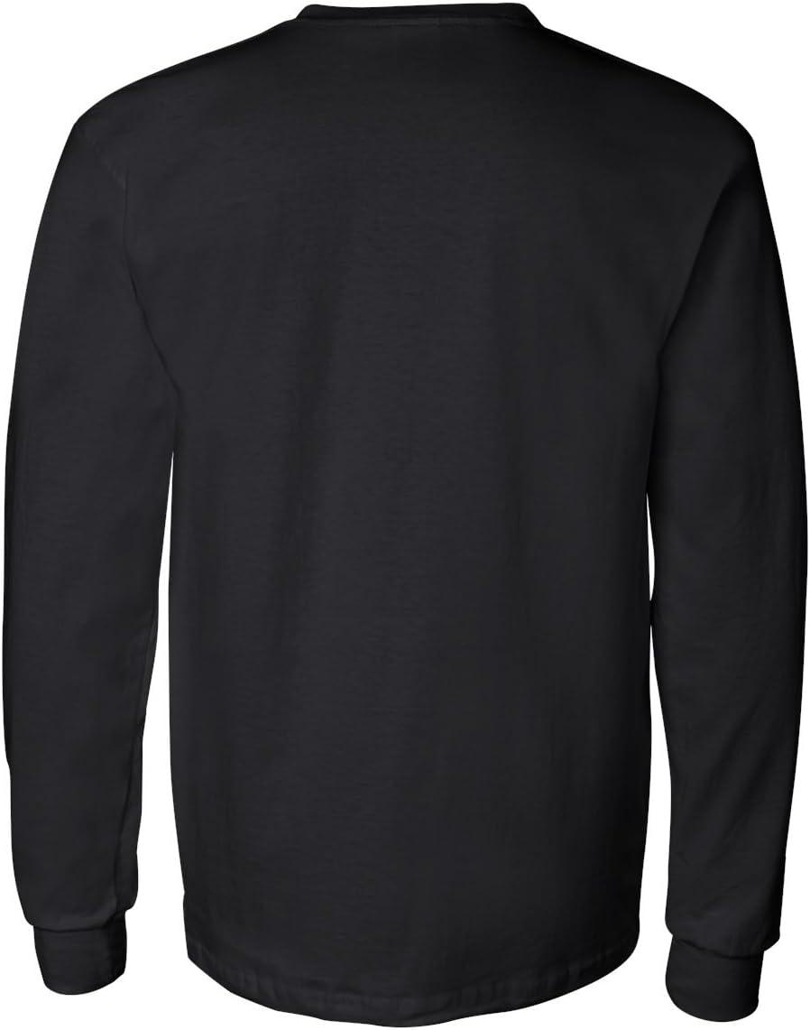 imageGildan Ultra Cotton Long Sleeve Pocket TShirtOrange