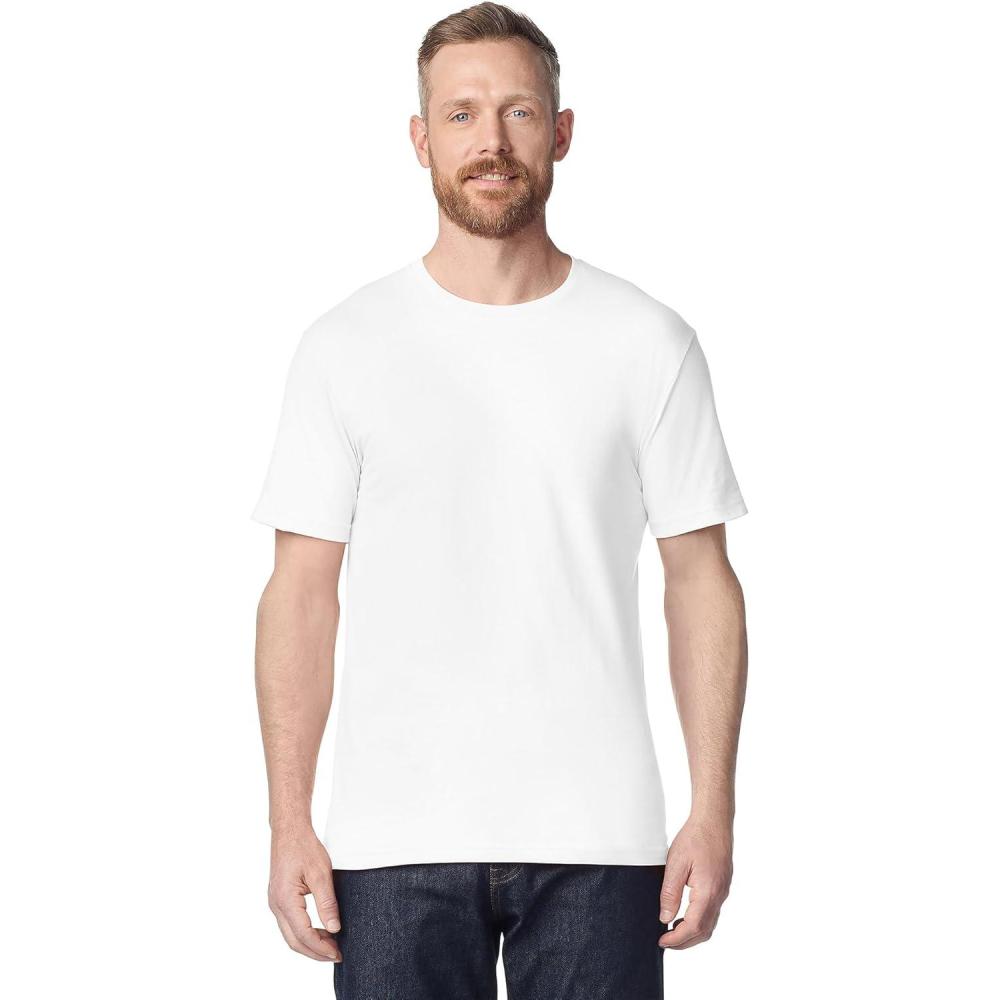 imageGildan Adult Softstyle Cotton TShirt Style G64000 MultipackWhite 72pack