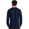 Gildan Ultra Cotton Long Sleeve Pocket T-Shirt(3x-large safety Green)