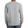 Gildan Ultra Cotton Long Sleeve Pocket T-Shirt(Safety Green)