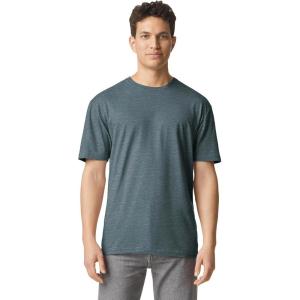 Gildan Adult Softstyle Cotton T-Shirt, Style G64000, Multipack(Dark Heather (72-pack))
