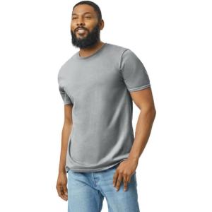Gildan Adult Softstyle Cotton T-Shirt, Style G64000, Multipack(Ring Spun Sport Grey (36-pack))