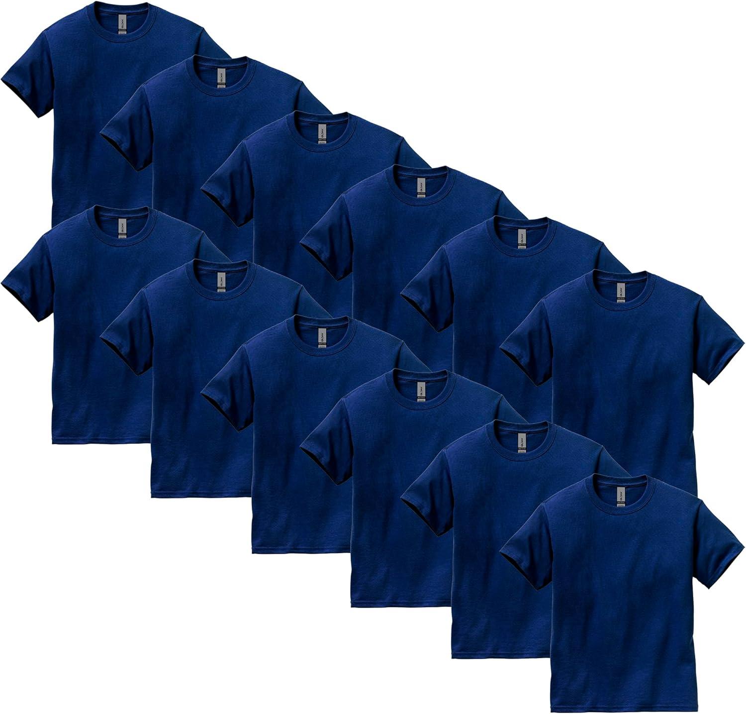 imageGildan Youth Ultra Cotton TShirt Style G2000B MultipackNavy