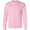 Cotton 6 oz. Long-Sleeve T-Shirt (G240)(Pink)