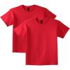Gildan Youth Ultra Cotton T-Shirt, Style G2000B, Multipack(Red)