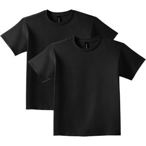 Gildan Youth Ultra Cotton T-Shirt, Style G2000B, Multipack(Black)