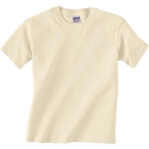 Gildan Youth Ultra Cotton T-Shirt, Style G2000B, Multipack(Natural)