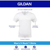 Gildan Men’s V-Neck T-Shirts, Multipack, Style G1103(Black)