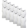 Gildan Men’s A-Shirts Tanks Multipack(White)