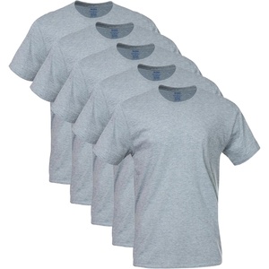 Gildan Men’s Crew T-Shirts, Multipack, Style G1100(Sport Grey (5-pack))