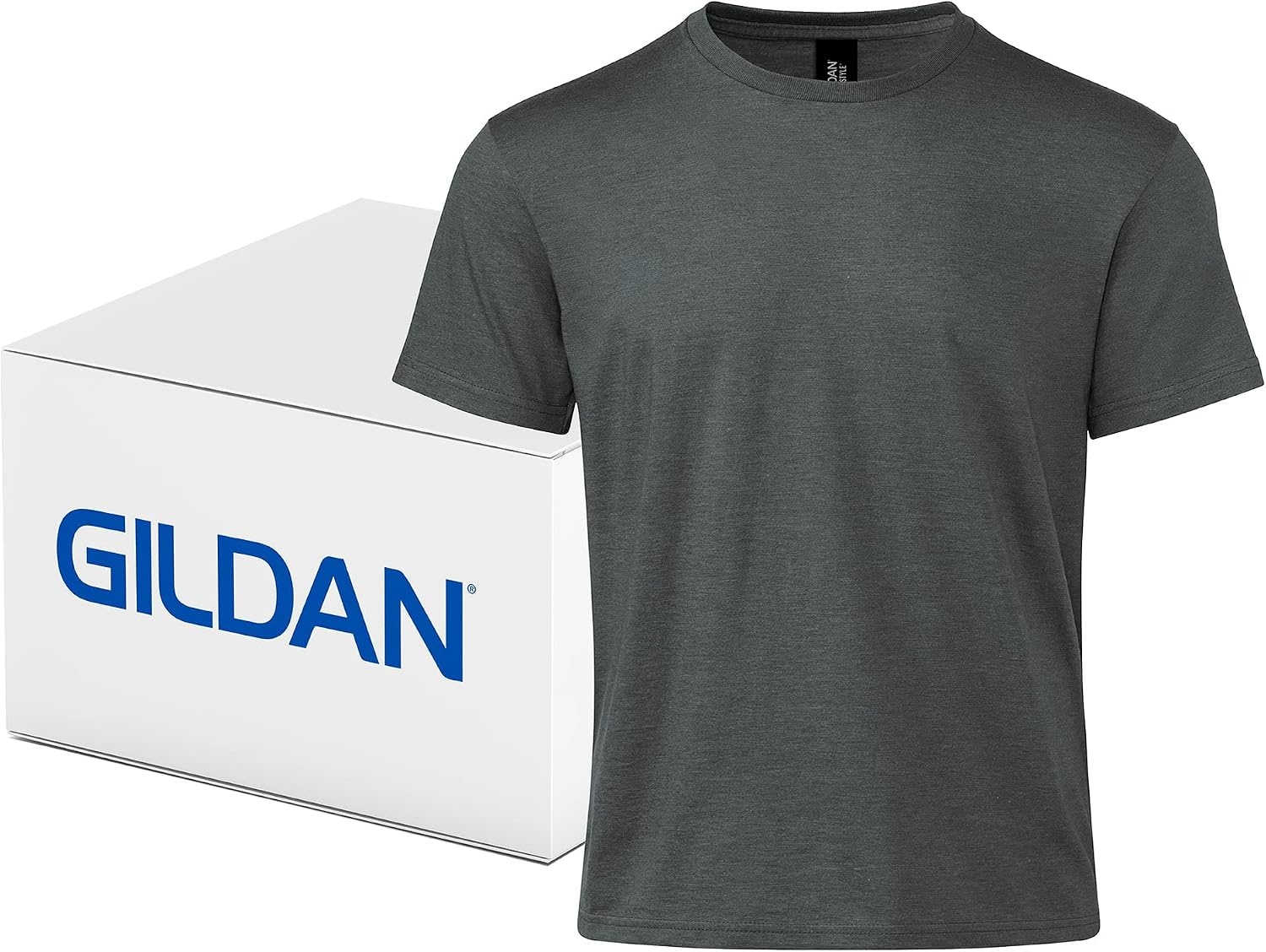 image:imageGildan Adult Softstyle CVC Short Sleeve TShirt Style G67000 MultipackGunmetal