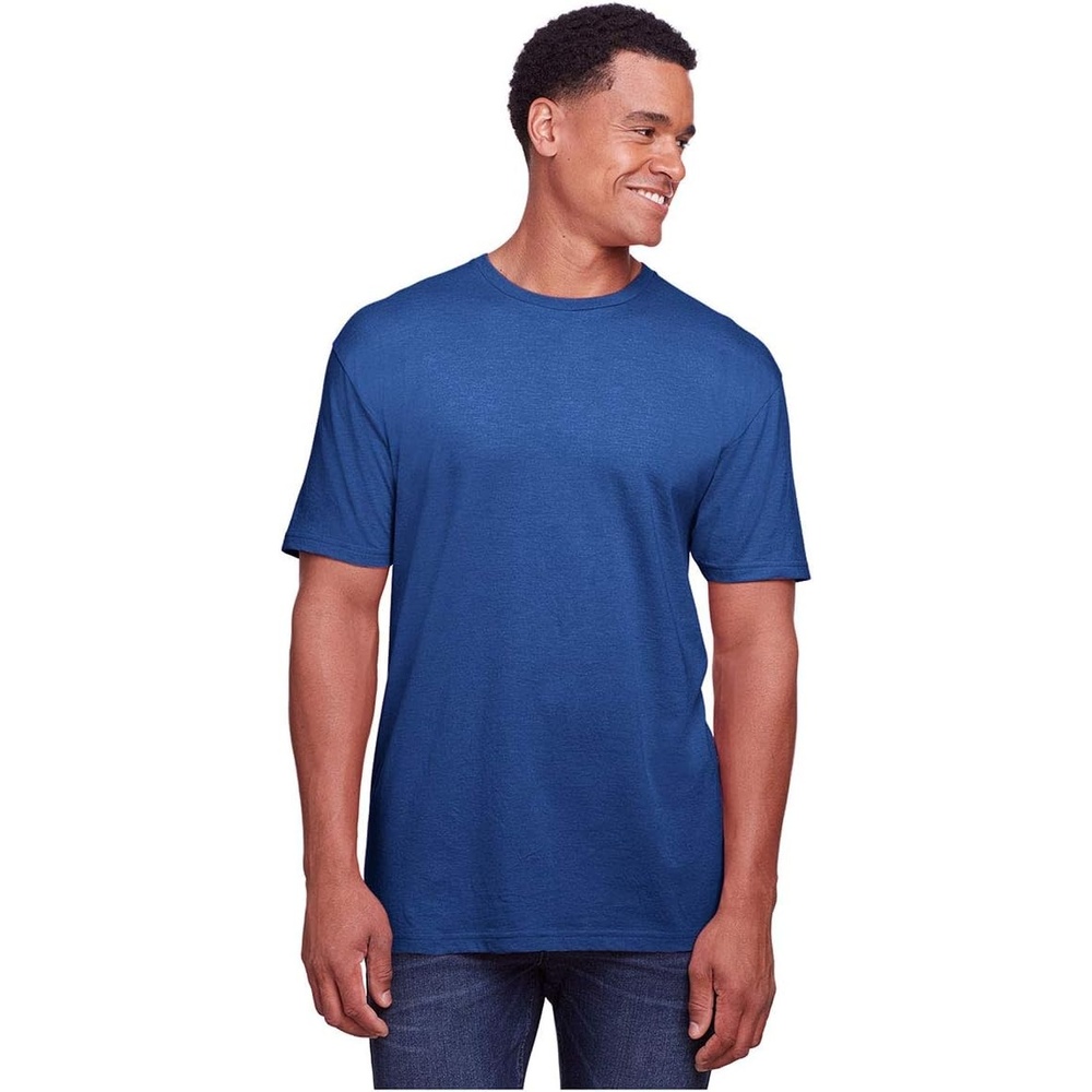 image:imageGildan Adult Softstyle CVC Short Sleeve TShirt Style G67000 MultipackRoyal Mist