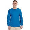 Gildan Adult Ultra Cotton Long Sleeve T-Shirt, Style G2400, Multipack(Sapphire)