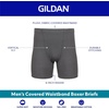 Gildan Men’s Underwear Covered Waistband Boxer Briefs, Multipack(Mixed Royal)