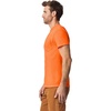 Gildan Unisex Adult DryBlend Workwear T-Shirts with Pocket, 2-Pack(S. Orange)