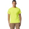 Gildan Unisex Adult DryBlend Workwear T-Shirts with Pocket, 2-Pack(Safety Green)