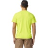 Gildan Unisex Adult DryBlend Workwear T-Shirts with Pocket, 2-Pack(Safety Green)