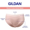 Gildan Women’s Cotton Stretch Hipster Underwear(Skyway/Pale Lilac/Egret (6-pack))