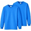 Gildan Adult Ultra Cotton Long Sleeve T-Shirt, Style G2400, Multipack(Sapphire)