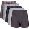 Gildan Men’s Underwear Boxers, Multipack(Grey/Red Assorted)