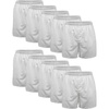 Gildan Men’s Underwear Boxers, Multipack(White)