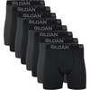 Gildan Men’s Underwear Cotton Stretch Boxer Briefs, Multipack(Black Soot/Charcoal Sky)