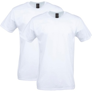 Gildan Adult Softstyle Cotton T-Shirt, Style G64000, Multipack(화이트.)