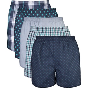 Gildan Men’s Underwear Boxers, Multipack(Assorted Navy (5-pack))