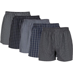 Gildan Men’s Underwear Boxers, Multipack(Black Stripe Assorted (5-pack))