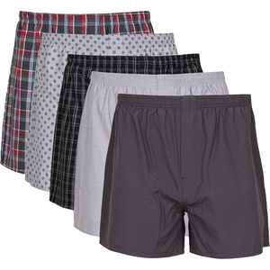 Gildan Men’s Underwear Boxers, Multipack(Grey/Red Assorted)