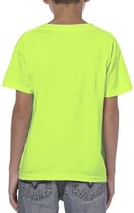 image:imageGildan Youth 53 Oz TShirt Style G500B Original LabelNeon Green