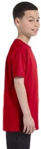 image:imageGildan Youth 53 Oz TShirt Style G500B Original LabelRed