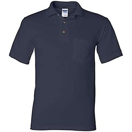 image:imageGildan Adult DryBlend Jersey Short Sleeve Polo ShirtNavy Blue